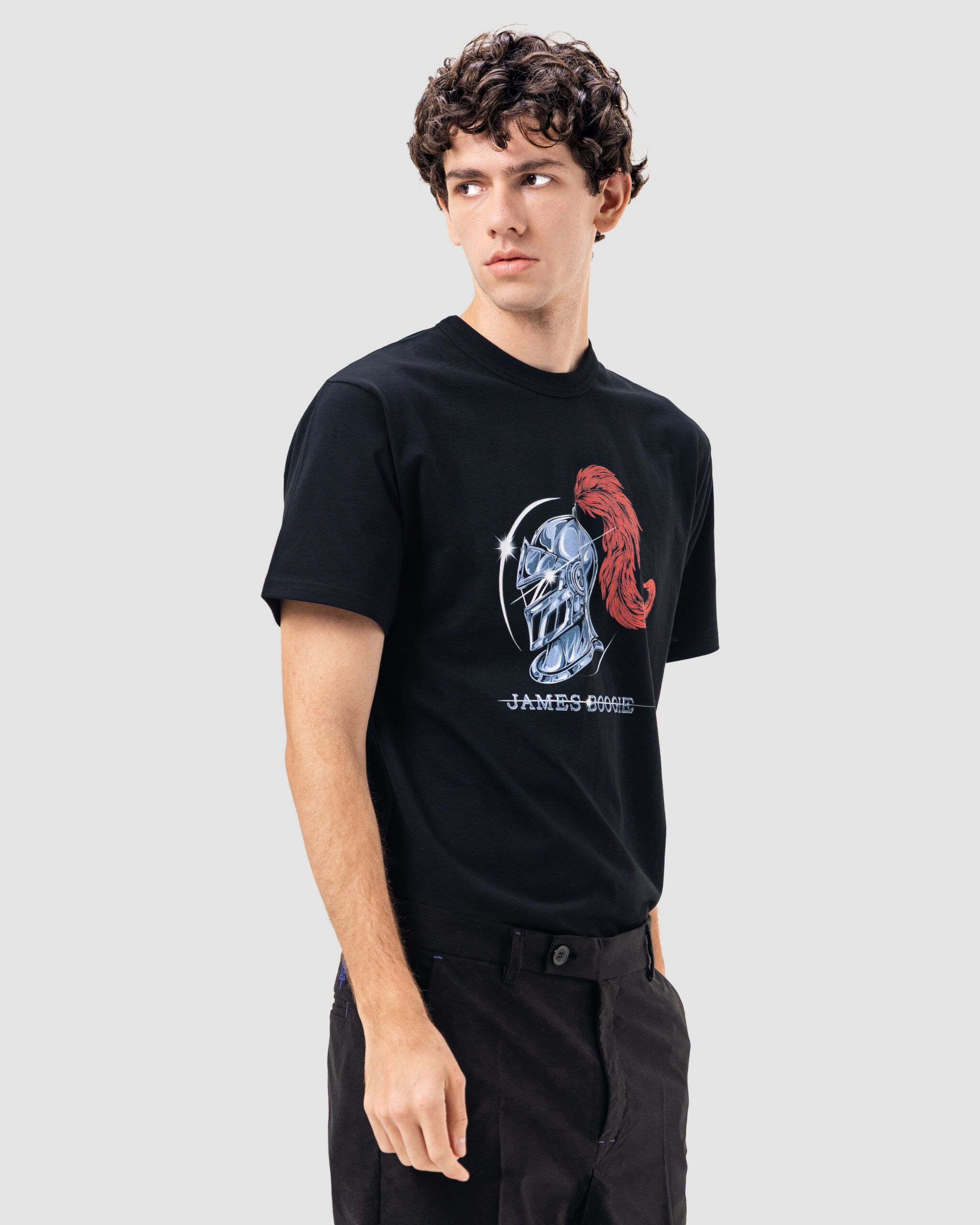 ZT'026 - Graphic T-Shirt Miroiter Black